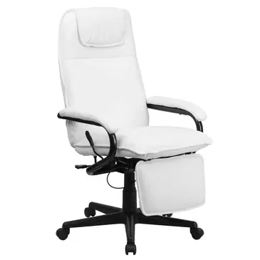 Flash Furniture BT-70172-WH-GG Chair, Swivel