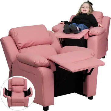 Flash Furniture BT-7985-KID-PINK-GG Sofa Seating, Recliner