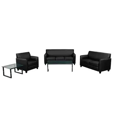 Flash Furniture BT-827-SET-BK-GG Sofa Seating, Indoor