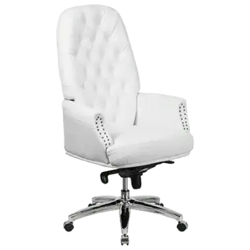 Flash Furniture BT-90269H-WH-GG Chair, Swivel