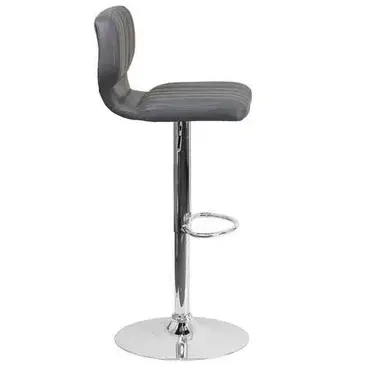 Flash Furniture CH-132330-GY-GG Bar Stool, Swivel, Indoor