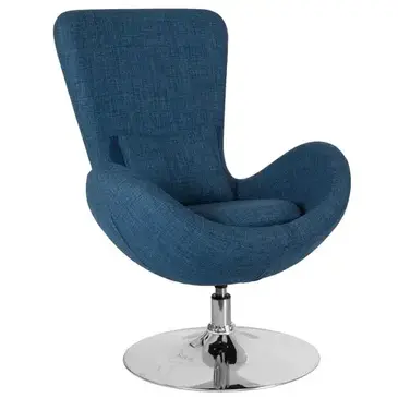 Flash Furniture CH-162430-BL-FAB-GG Chair, Swivel