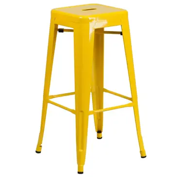 Flash Furniture CH-31320-30-YL-GG Bar Stool, Stacking, Indoor