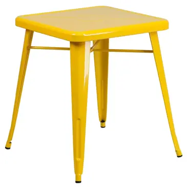 Flash Furniture CH-31330-29-YL-GG Table, Indoor, Dining Height