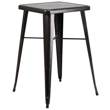 Flash Furniture CH-31330-BQ-GG Table, Indoor, Bar Height