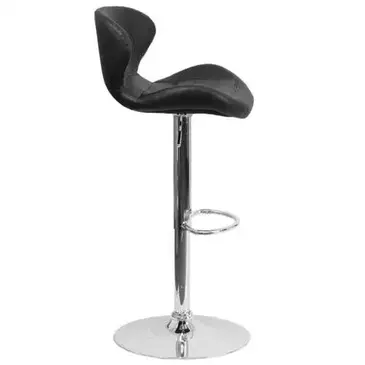 Flash Furniture CH-321-BK-GG Bar Stool, Swivel, Indoor