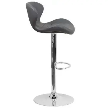 Flash Furniture CH-321-GY-GG Bar Stool, Swivel, Indoor