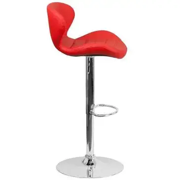 Flash Furniture CH-321-RED-GG Bar Stool, Swivel, Indoor