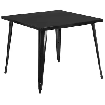 Flash Furniture CH-51050-29-BK-GG Table, Indoor, Dining Height