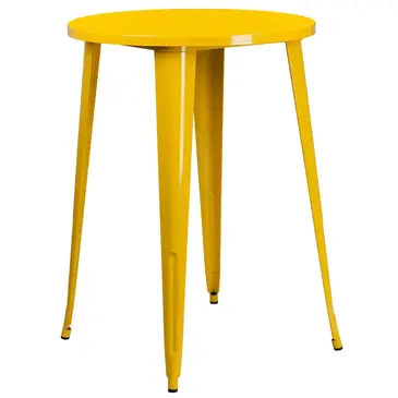 Flash Furniture CH-51090-40-YL-GG Table, Indoor, Bar Height