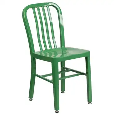 Flash Furniture CH-61200-18-GN-GG Chair, Side, Outdoor