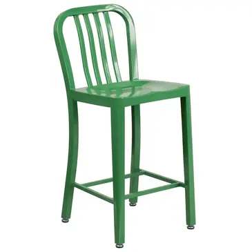 Flash Furniture CH-61200-24-GN-GG Bar Stool, Outdoor