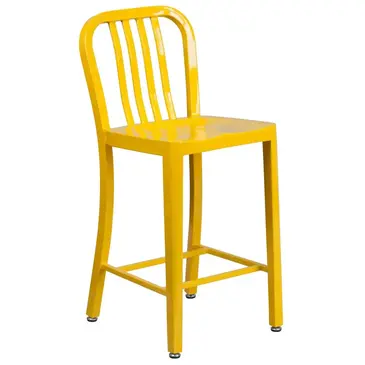 Flash Furniture CH-61200-24-YL-GG Bar Stool, Outdoor