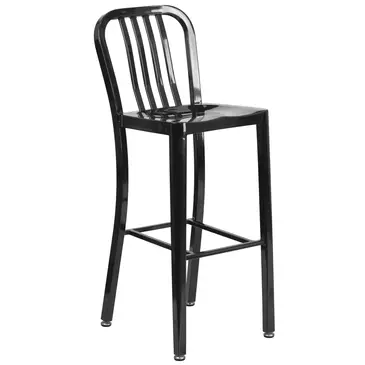 Flash Furniture CH-61200-30-BK-GG Bar Stool, Outdoor