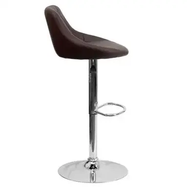 Flash Furniture CH-82028A-BRN-GG Bar Stool, Swivel, Indoor