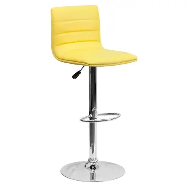 Flash Furniture CH-92023-1-YEL-GG Bar Stool, Swivel, Indoor