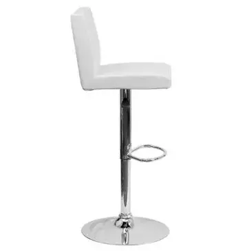 Flash Furniture CH-92066-WH-GG Bar Stool, Swivel, Indoor