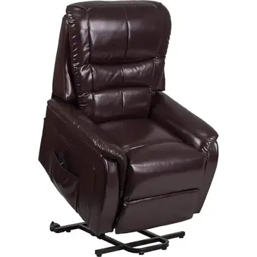 Flash Furniture CH-US-153062L-BRN-LEA-GG Sofa Seating, Recliner