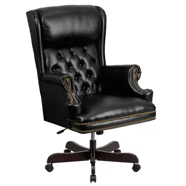 Flash Furniture CI-J600-BK-GG Chair, Swivel