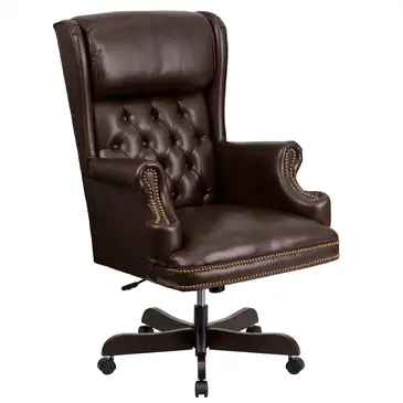 Flash Furniture CI-J600-BRN-GG Chair, Swivel