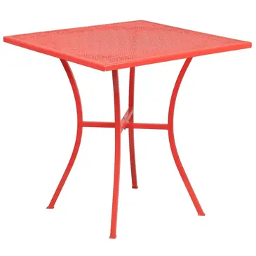 Flash Furniture CO-5-RED-GG Table, Outdoor