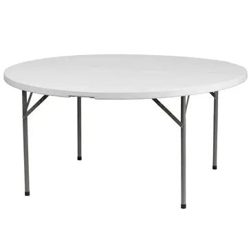 Flash Furniture DAD-YCZ-154-GW-GG Folding Table, Round