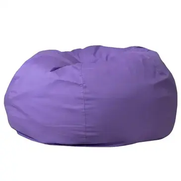 Flash Furniture DG-BEAN-LARGE-SOLID-PUR-GG Chair, Bean Bag