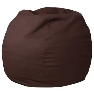 Flash Furniture DG-BEAN-SMALL-SOLID-BRN-GG Chair, Bean Bag