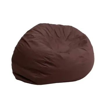 Flash Furniture DG-BEAN-SMALL-SOLID-BRN-GG Chair, Bean Bag