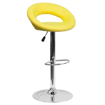 Flash Furniture DS-811-YEL-GG Bar Stool, Swivel, Indoor