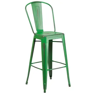 Flash Furniture ET-3534-30-GN-GG Bar Stool, Outdoor