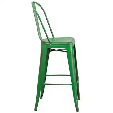 Flash Furniture ET-3534-30-GN-GG Bar Stool, Outdoor