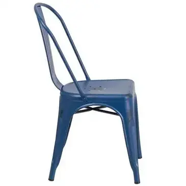 Flash Furniture ET-3534-AB-GG Chair, Side, Stacking, Outdoor