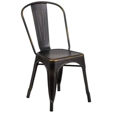 Flash Furniture ET-3534-COP-GG Chair, Side, Stacking, Outdoor