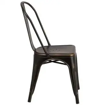 Flash Furniture ET-3534-COP-GG Chair, Side, Stacking, Outdoor