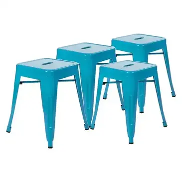 Flash Furniture ET-BT3503-18-TL-GG Bar Stool, Stacking, Indoor