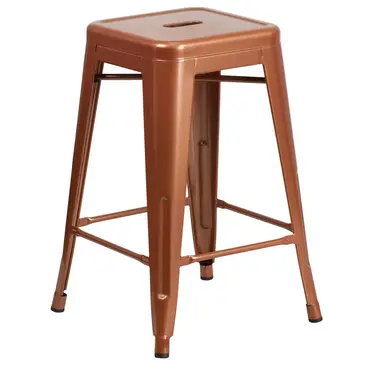 Flash Furniture ET-BT3503-24-POC-GG Bar Stool, Stacking, Indoor