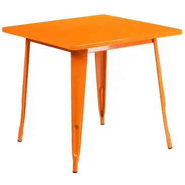 Flash Furniture ET-CT002-1-OR-GG Table, Indoor, Dining Height