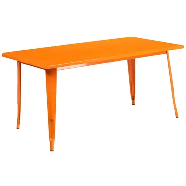 Flash Furniture ET-CT005-OR-GG Table, Indoor, Dining Height