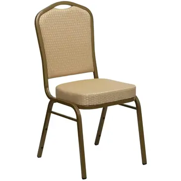 Flash Furniture FD-C01-ALLGOLD-H20124E-GG Chair, Side, Stacking, Indoor