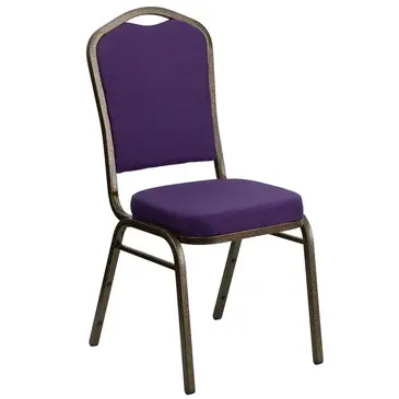 Flash Furniture FD-C01-PUR-GV-GG Chair, Side, Stacking, Indoor