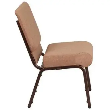 Flash Furniture FD-CH0221-4-CV-BN-GG Chair, Side, Stacking, Indoor