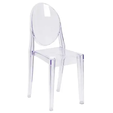 Flash Furniture FH-111-APC-CLR-GG Chair, Side, Stacking, Outdoor