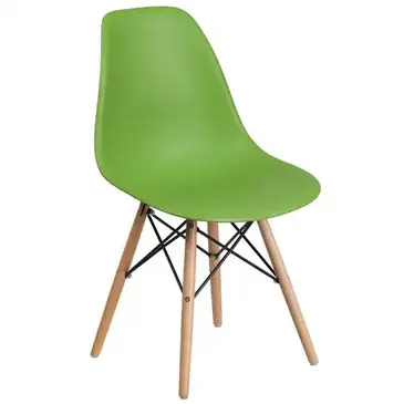 Flash Furniture FH-130-DPP-GN-GG Chair, Side, Indoor