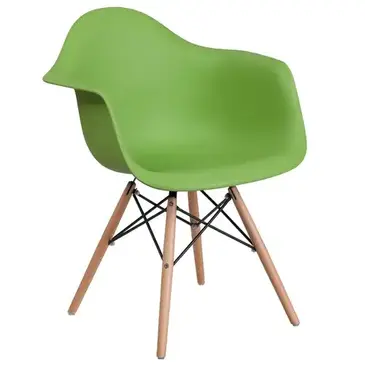 Flash Furniture FH-132-DPP-GN-GG Chair, Armchair, Indoor