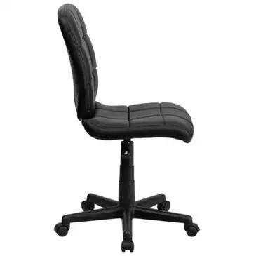 Flash Furniture GO-1691-1-BK-GG Chair, Swivel