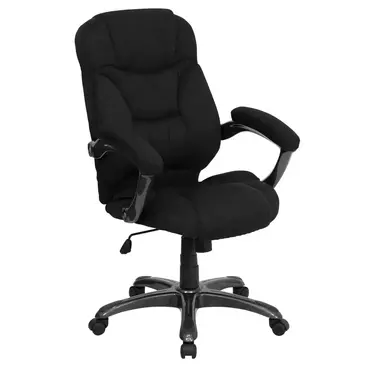 Flash Furniture GO-725-BK-GG Chair, Swivel