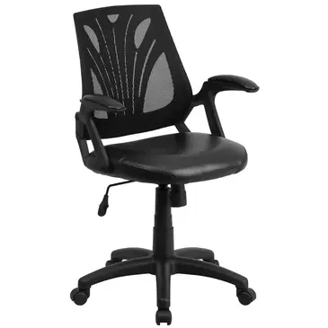 Flash Furniture GO-WY-82-LEA-GG Chair, Swivel