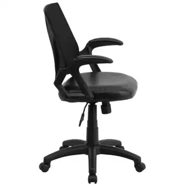 Flash Furniture GO-WY-82-LEA-GG Chair, Swivel