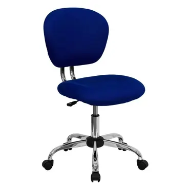 Flash Furniture H-2376-F-BLUE-GG Chair, Swivel